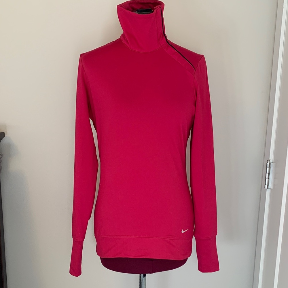 Nike Golf Fuchsia Long Sleeve Turtleneck